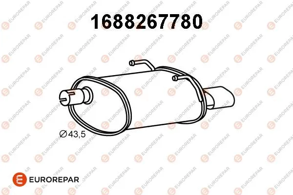 Rear Muffler (1688267780)