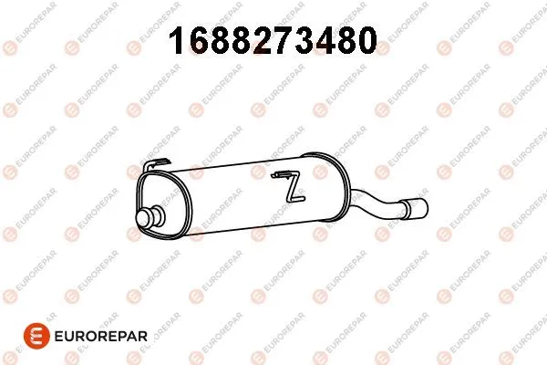 Rear Muffler (1688273480)