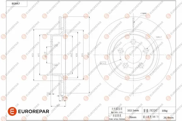 Brake Disc (1684328980)