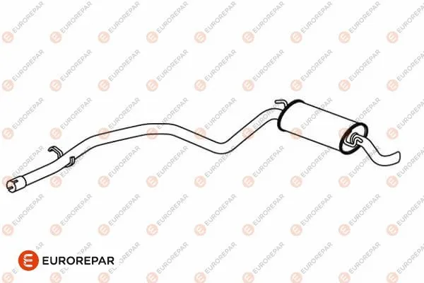 Rear Muffler (E12837L)