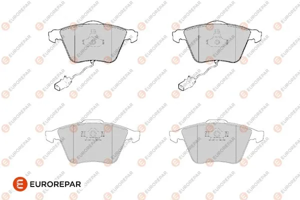 Brake Pad Set, disc brake (1686274680)