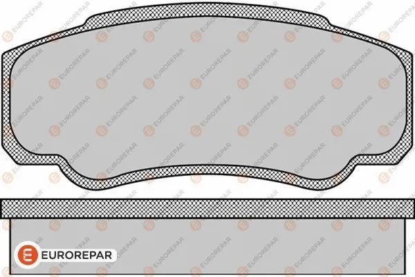 Brake Pad Set, disc brake (1617281780)