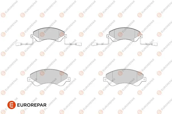Brake Pad Set, disc brake (1686277980)