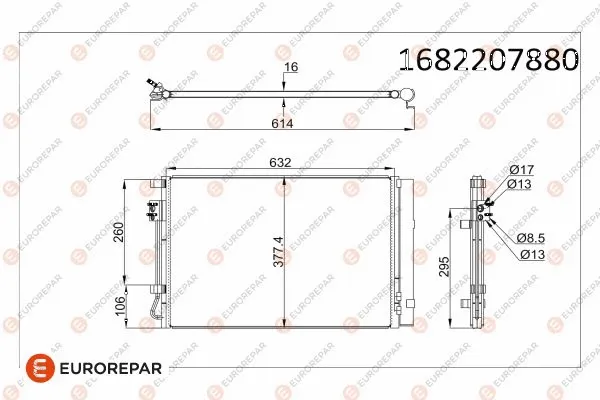 Condenser, air conditioning (1682207880)