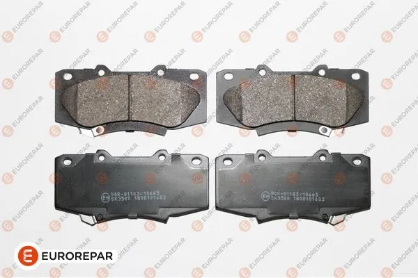 Brake Pad Set, disc brake (1639376380)