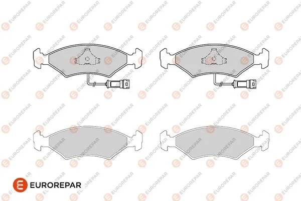 Brake Pad Set, disc brake (1686278680)