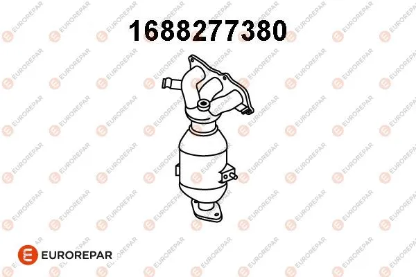 Manifold Catalytic Converter (1688277380)