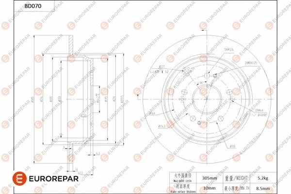 Brake Disc (1684249880)