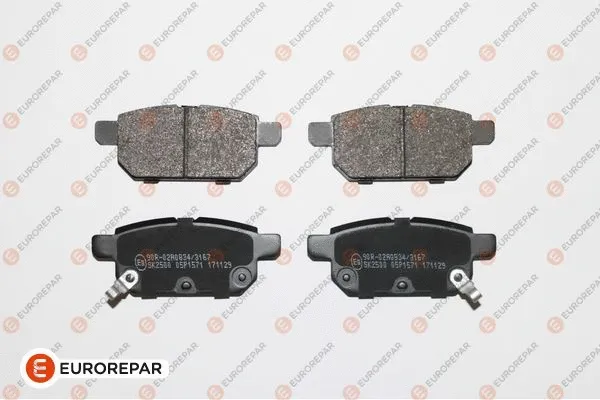 Brake Pad Set, disc brake (1639370080)