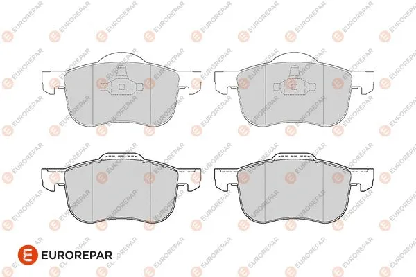 Brake Pad Set, disc brake (1686274380)