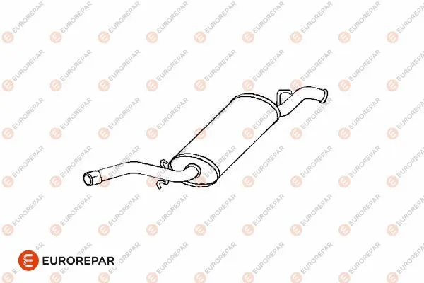 Rear Muffler (E12843H)