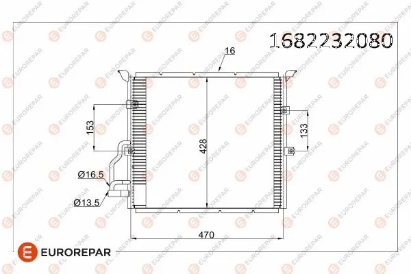 Condenser, air conditioning (1682232080)