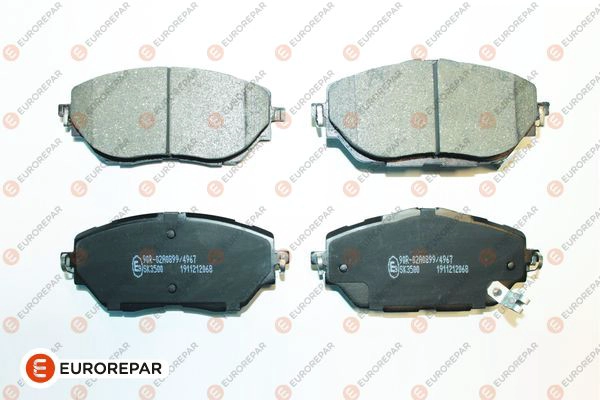Brake Pad Set, disc brake (1681166580)