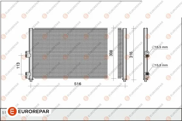 Condenser, air conditioning (1610162780)