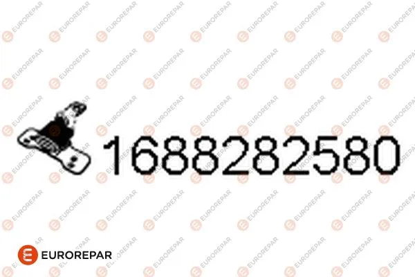 Rubber Strip, exhaust system (1688282580)