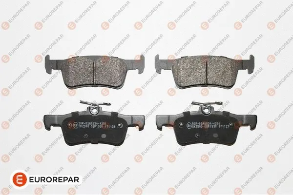 Brake Pad Set, disc brake (1619791480)
