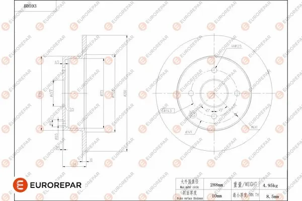 Brake Disc (1684303580)