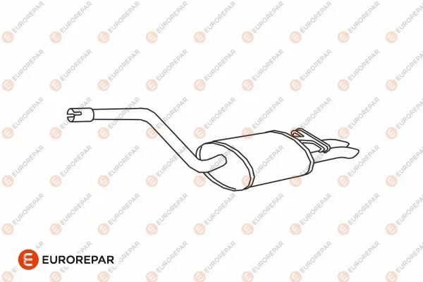 Rear Muffler (E12887N)
