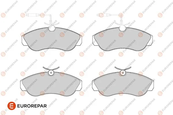 Brake Pad Set, disc brake (1686276680)