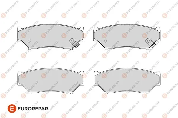 Brake Pad Set, disc brake (1686267380)