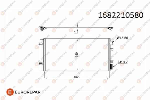 Condenser, air conditioning (1682210580)