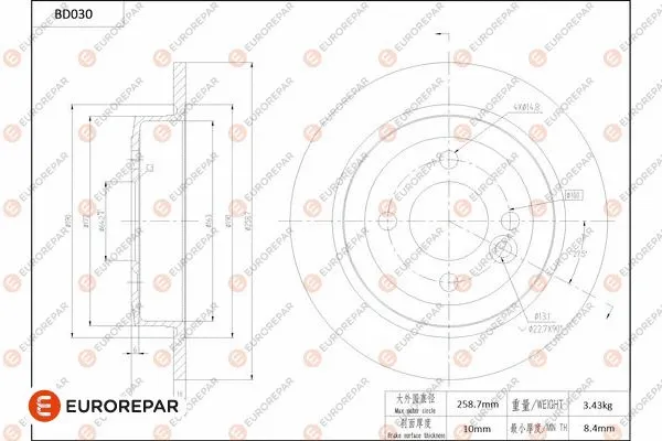 Brake Disc (1684247280)