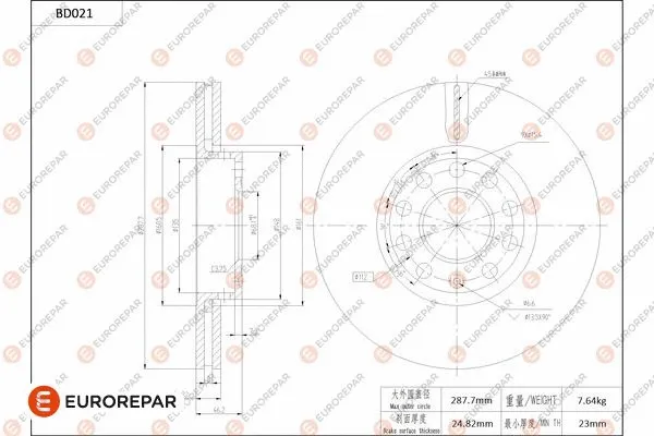 Brake Disc (1684253180)