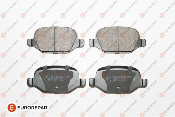 Brake Pad Set, disc brake (1639370180)