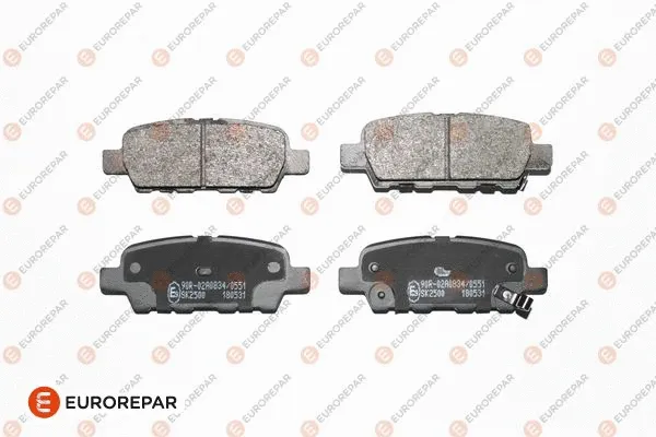 Brake Pad Set, disc brake (1639378380)
