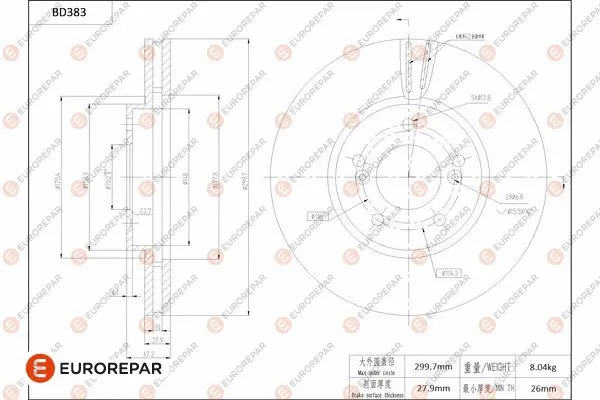 Brake Disc (1684282580)