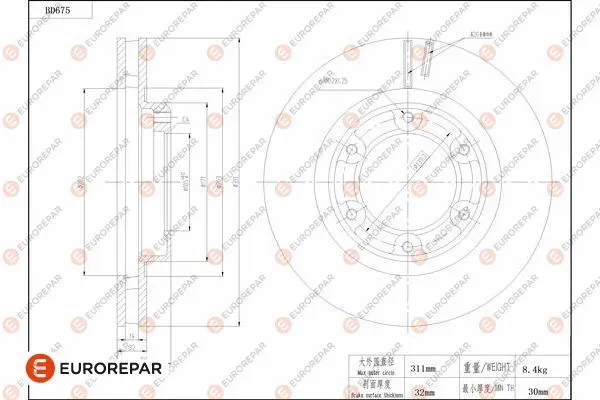 Brake Disc (1684311780)