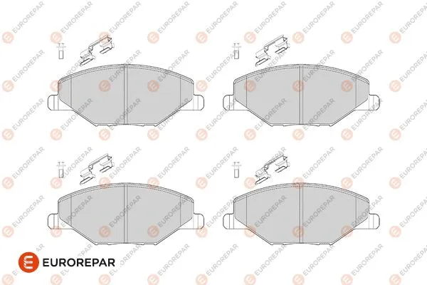 Brake Pad Set, disc brake (1686267980)