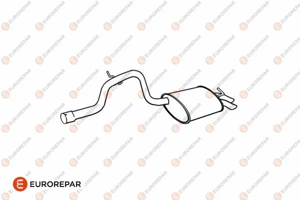 Rear Muffler (E12828J)