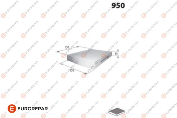 Filter, cabin air (1694145580)