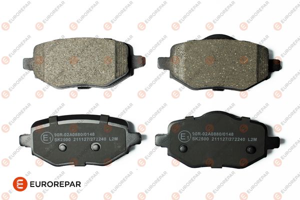 Brake Pad Set, disc brake (1689800380)