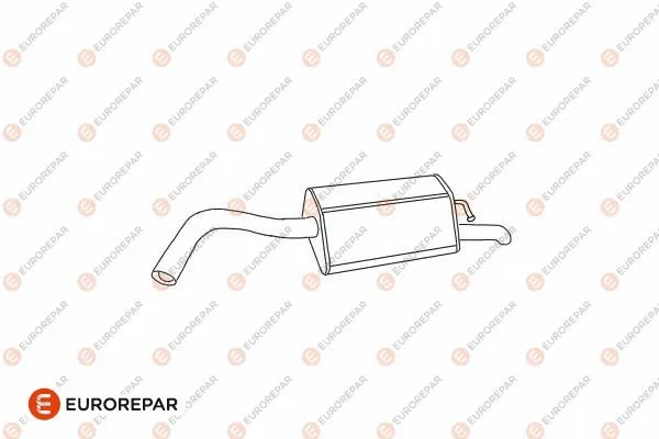 Rear Muffler (E12842R)