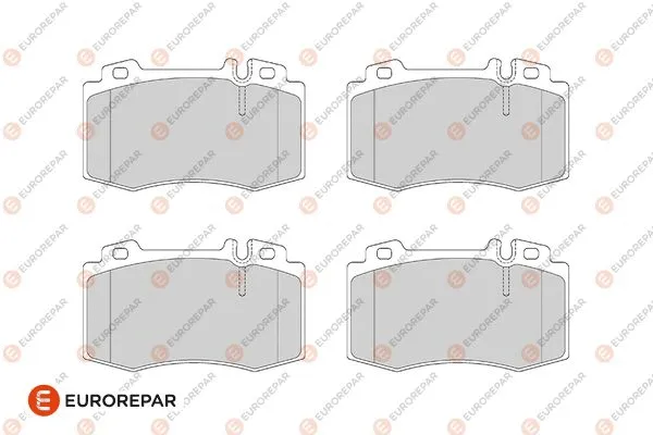 Brake Pad Set, disc brake (1686278480)