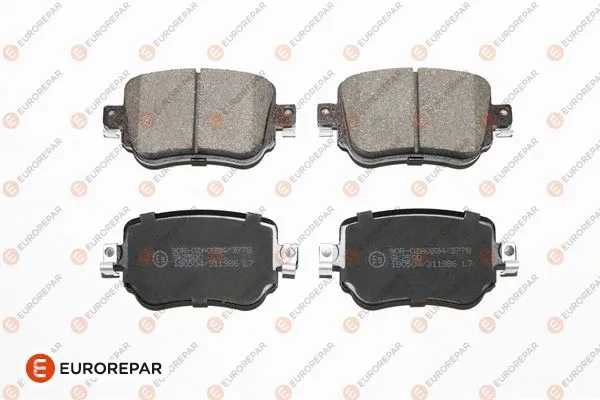 Brake Pad Set, disc brake (1639376780)