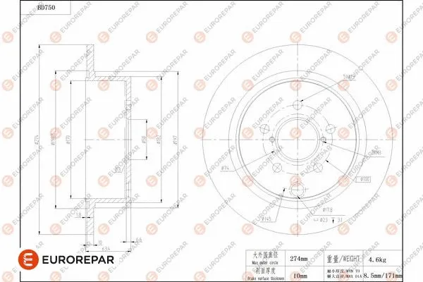 Brake Disc (1684319280)