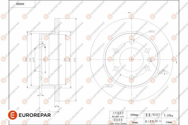 Brake Disc (1684325080)