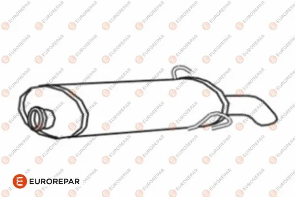 Rear Muffler (E12808A)