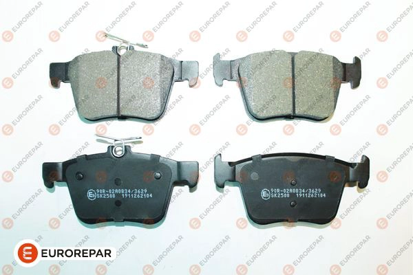 Brake Pad Set, disc brake (1681162280)