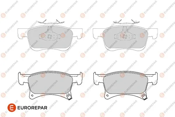 Brake Pad Set, disc brake (1686279780)
