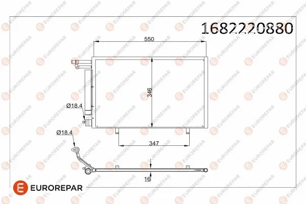 Condenser, air conditioning (1682220880)