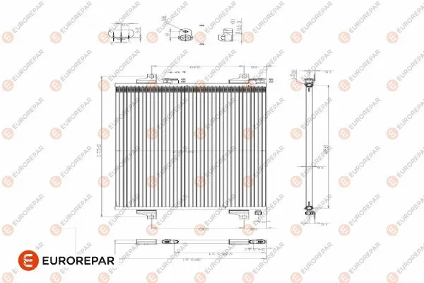 Condenser, air conditioning (1610160880)