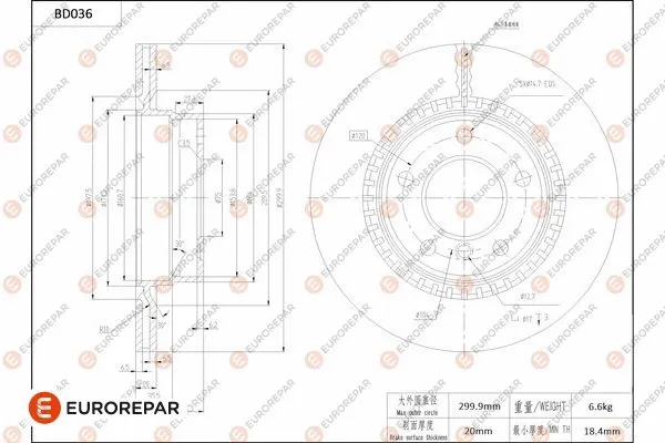 Brake Disc (1684247880)