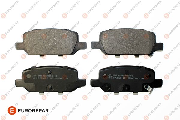 Brake Pad Set, disc brake (1689800880)