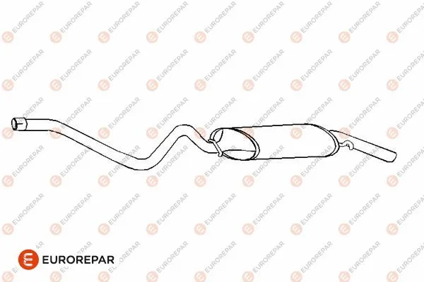 Rear Muffler (E12880L)