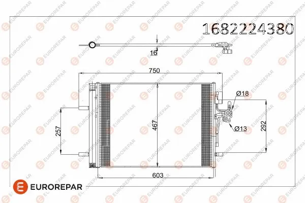 Condenser, air conditioning (1682224380)