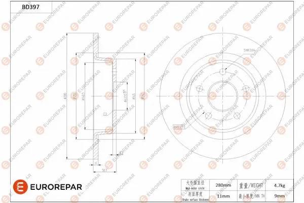 Brake Disc (1684283980)